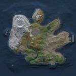 Thumbnail Rust Map: Procedural Map, Size: 2200, Seed: 237464, 6 Monuments