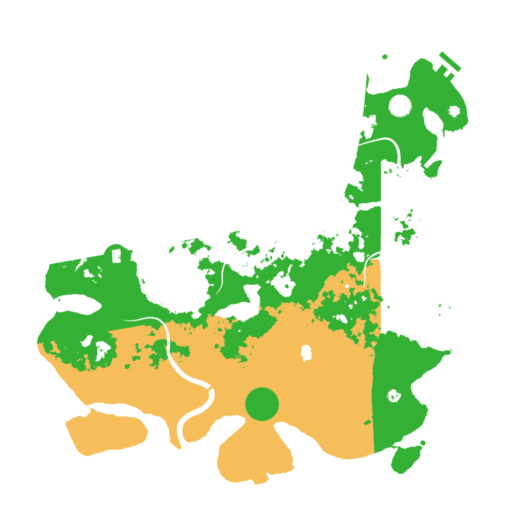 Biome Rust Map: Procedural Map, Size: 4000, Seed: 1634984859