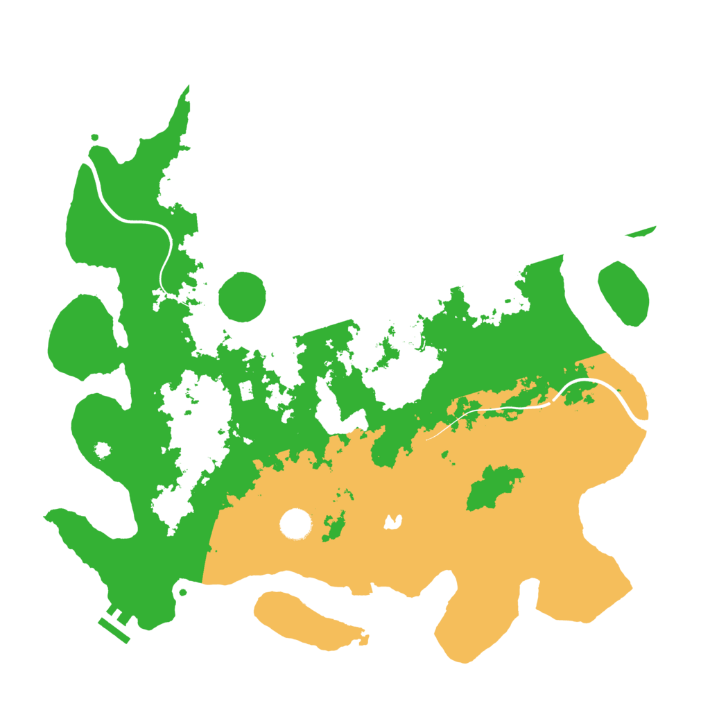 Biome Rust Map: Procedural Map, Size: 4000, Seed: 1884861799