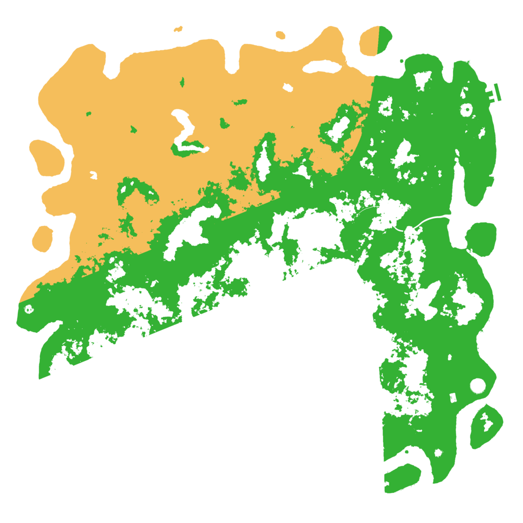 Biome Rust Map: Procedural Map, Size: 6000, Seed: 1989201520