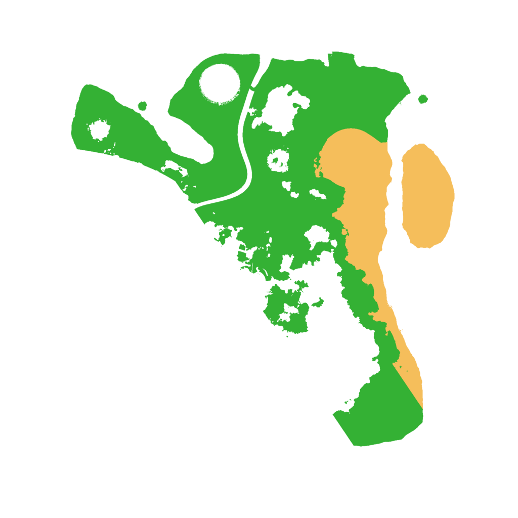 Biome Rust Map: Procedural Map, Size: 2300, Seed: 968609042