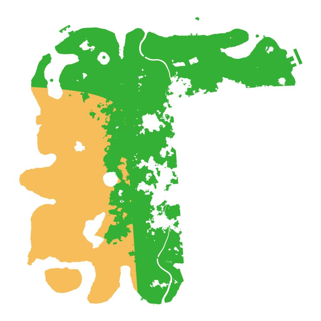 Biome Rust Map: Procedural Map, Size: 4000, Seed: 743789