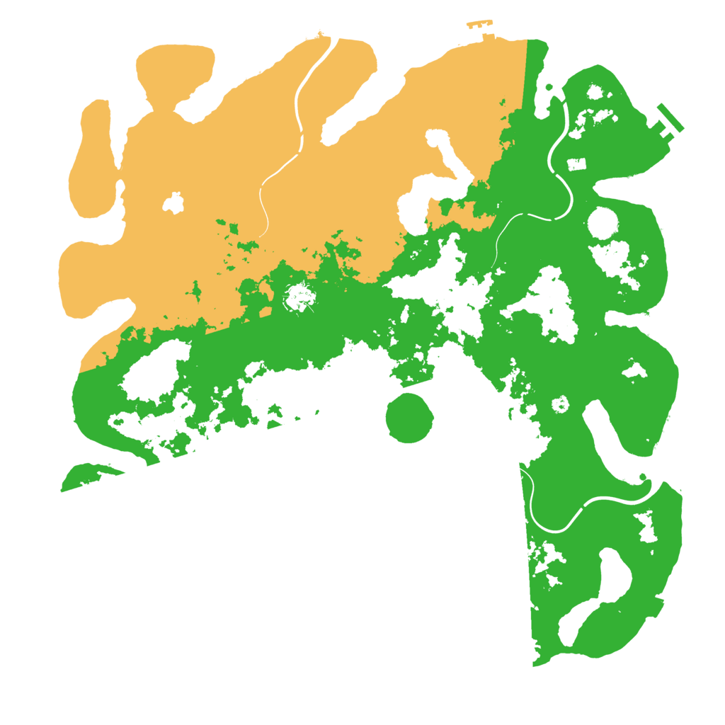 Biome Rust Map: Procedural Map, Size: 4250, Seed: 1787430683