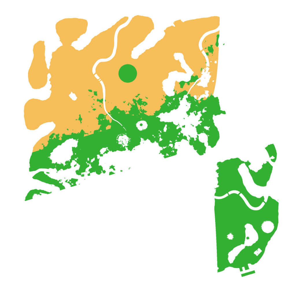 Biome Rust Map: Procedural Map, Size: 4250, Seed: 1787430683