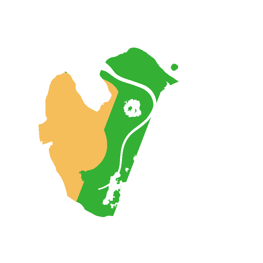 Biome Rust Map: Procedural Map, Size: 1500, Seed: 568480779