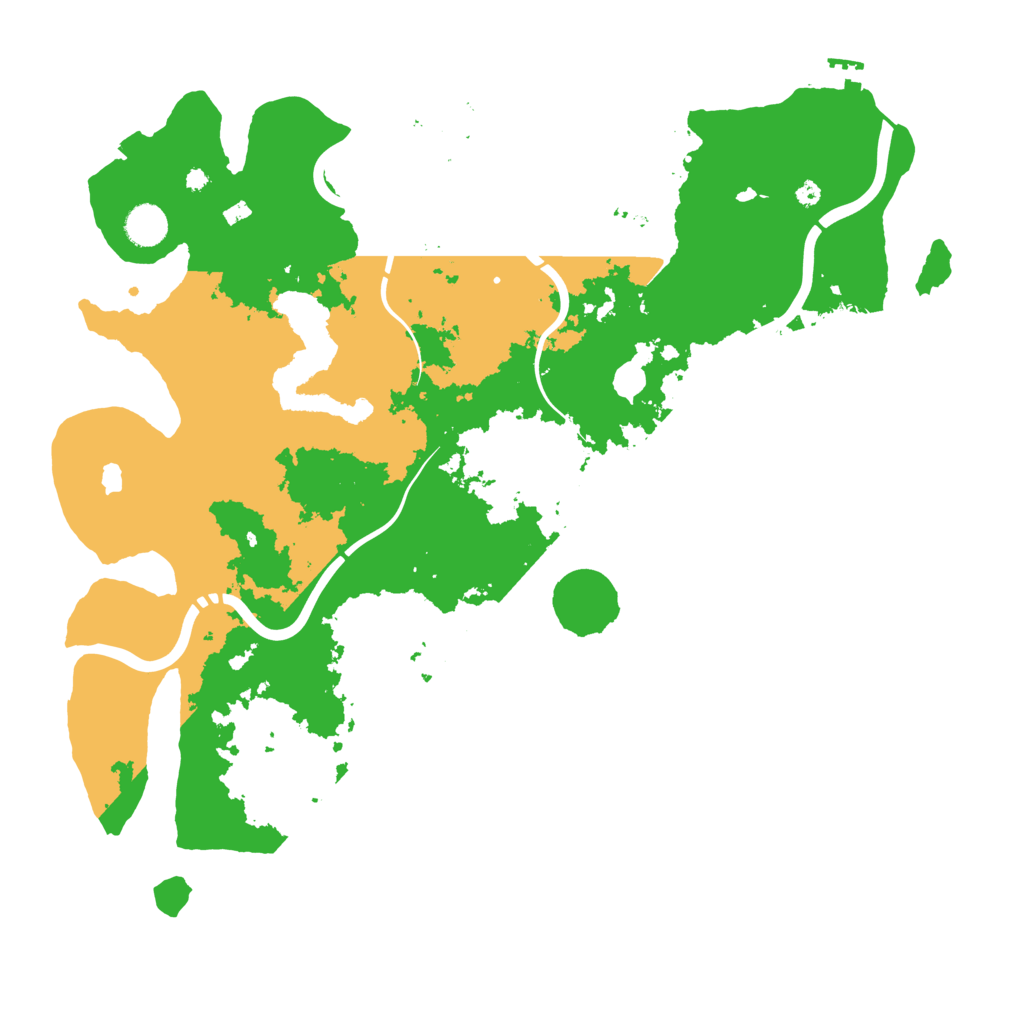 Biome Rust Map: Procedural Map, Size: 4250, Seed: 28251