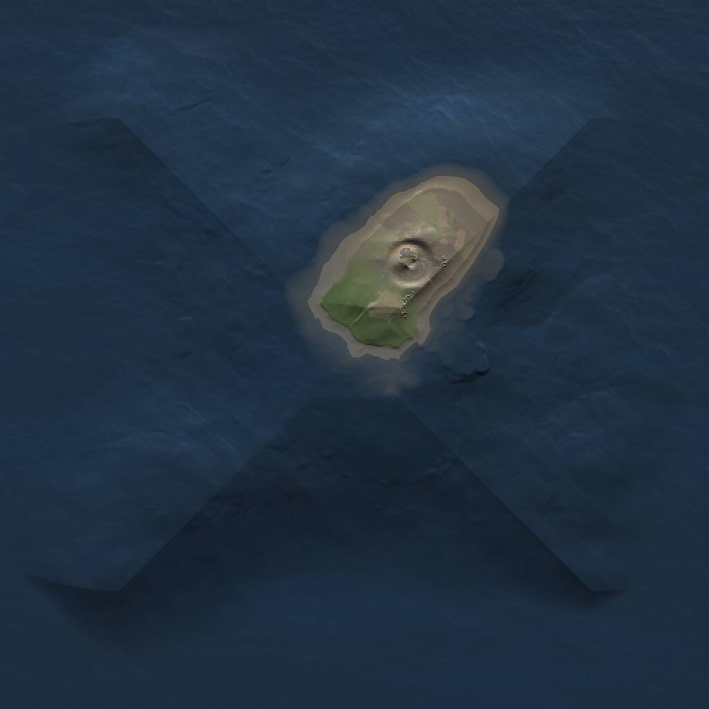 Rust Map: Procedural Map, Size: 1000, Seed: 1712494148, 1 Monuments