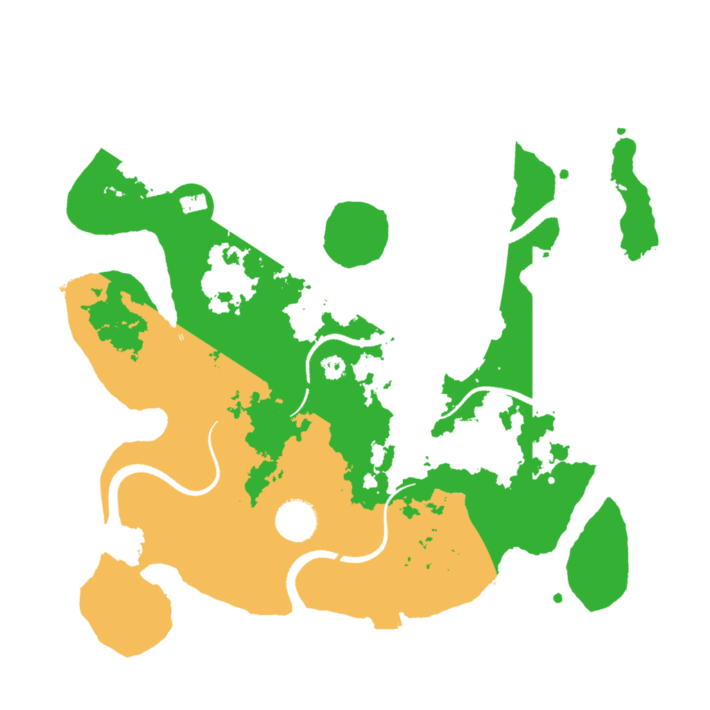 Biome Rust Map: Procedural Map, Size: 3000, Seed: 602976719