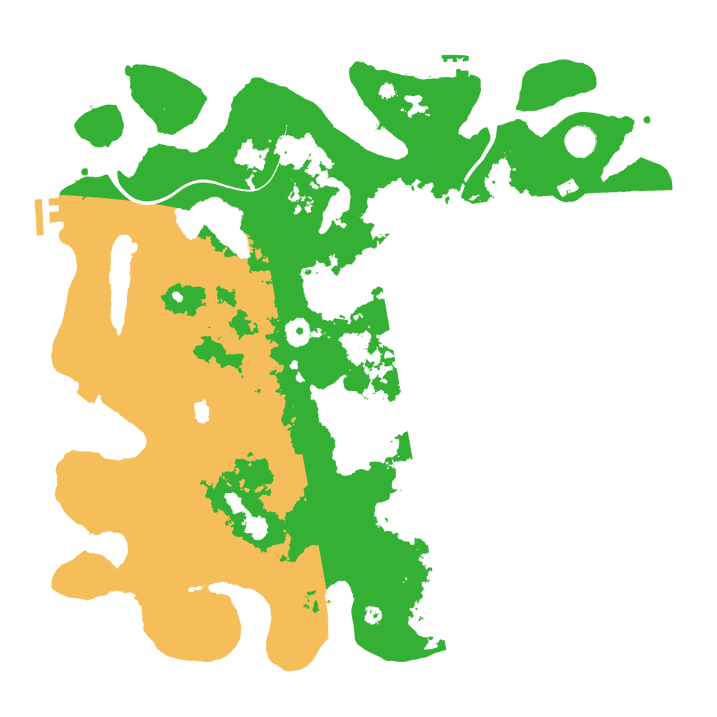 Biome Rust Map: Procedural Map, Size: 4000, Seed: 1492093389