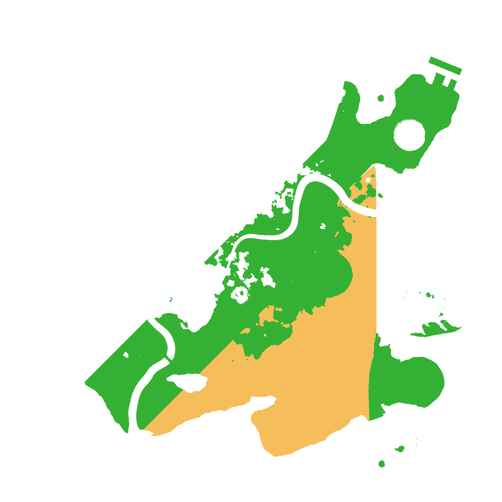 Biome Rust Map: Procedural Map, Size: 3000, Seed: 37328267