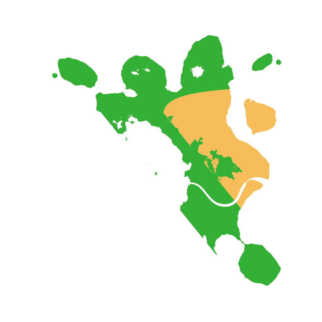 Biome Rust Map: Procedural Map, Size: 2500, Seed: 1339552818