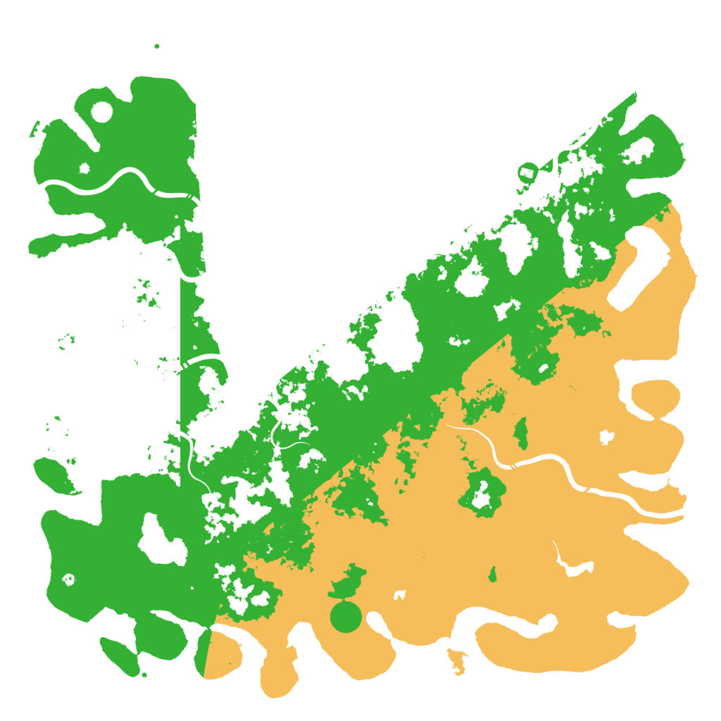 Biome Rust Map: Procedural Map, Size: 6000, Seed: 1672800259