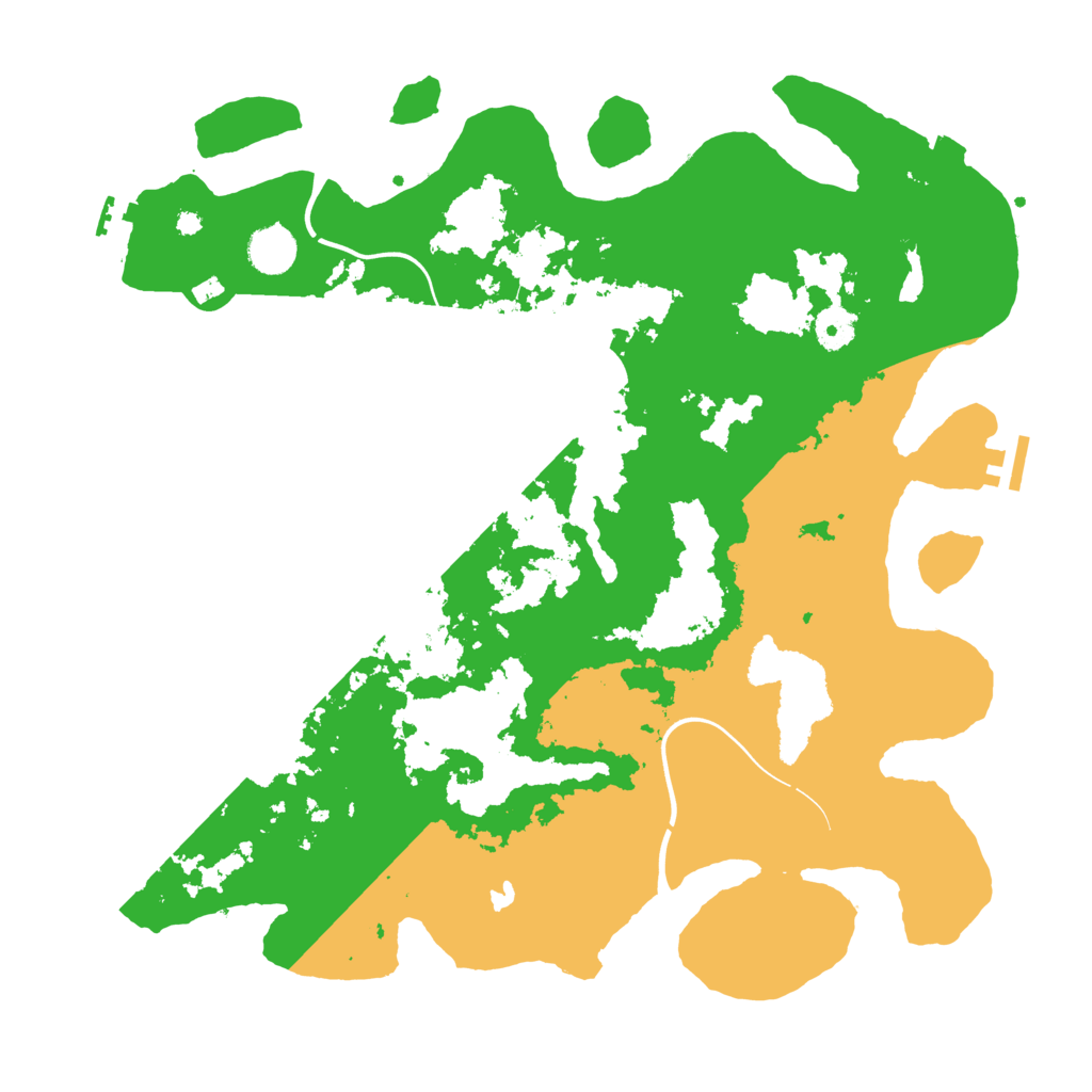 Biome Rust Map: Procedural Map, Size: 4000, Seed: 513364358