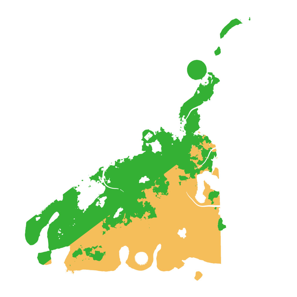Biome Rust Map: Procedural Map, Size: 4000, Seed: 572345168