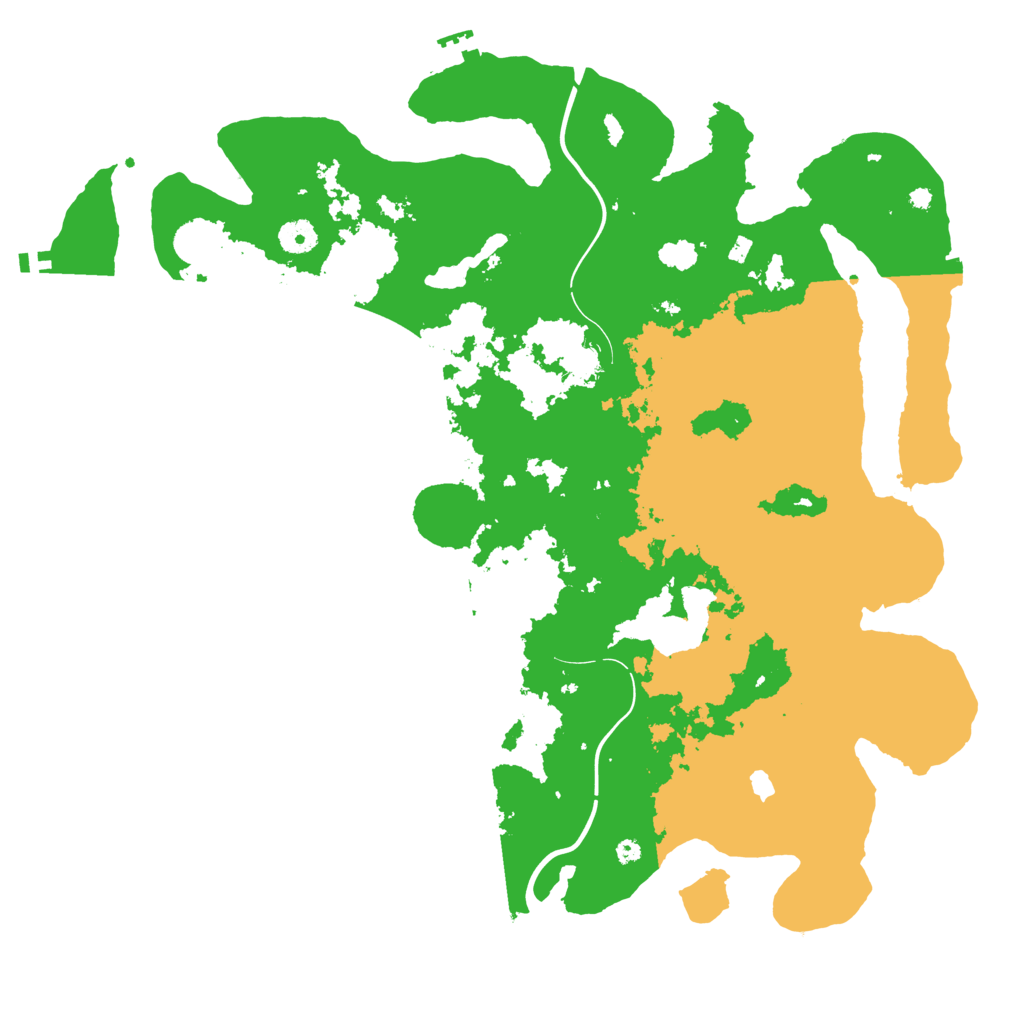 Biome Rust Map: Procedural Map, Size: 4250, Seed: 76717172