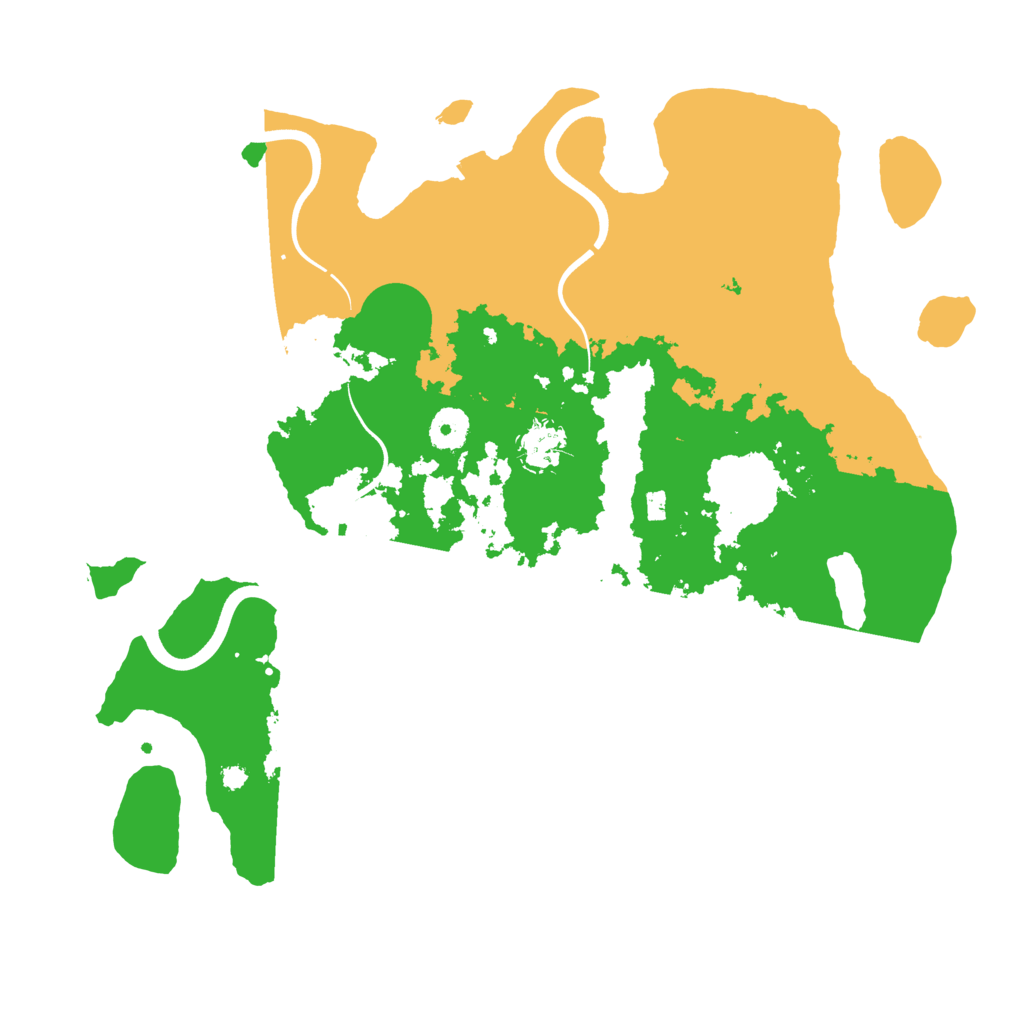 Biome Rust Map: Procedural Map, Size: 3750, Seed: 1152035234