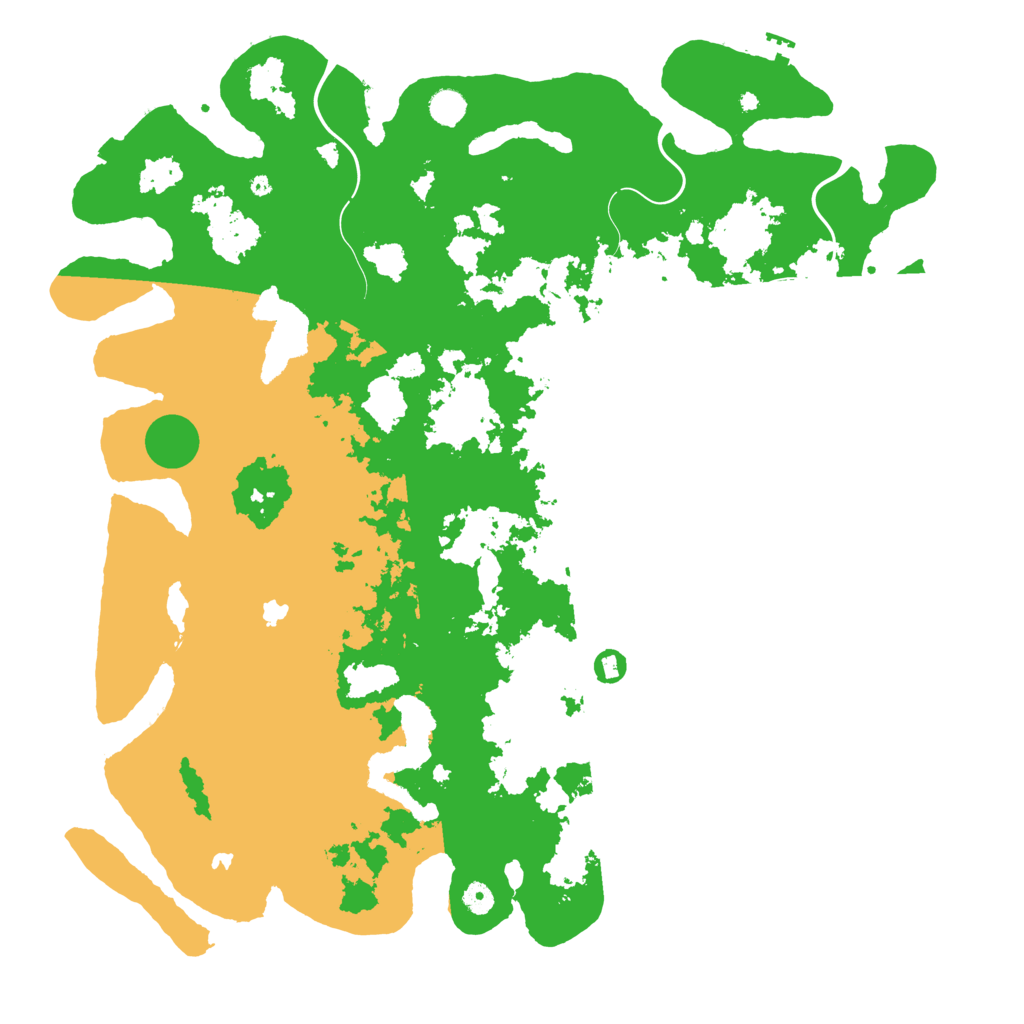 Biome Rust Map: Procedural Map, Size: 5000, Seed: 1401866795