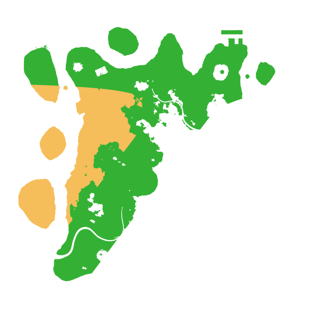 Biome Rust Map: Procedural Map, Size: 3000, Seed: 1895715781