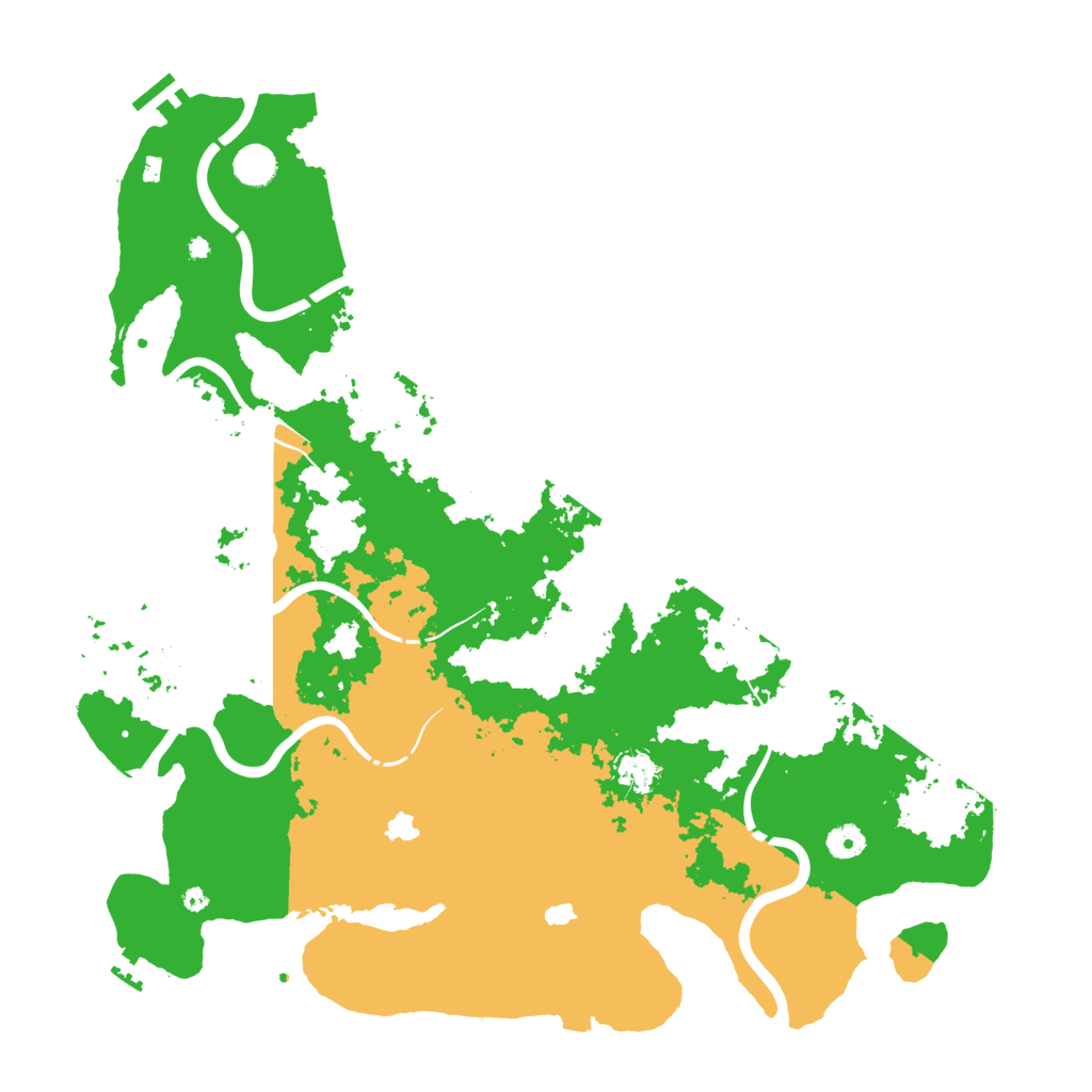 Biome Rust Map: Procedural Map, Size: 4500, Seed: 184571706