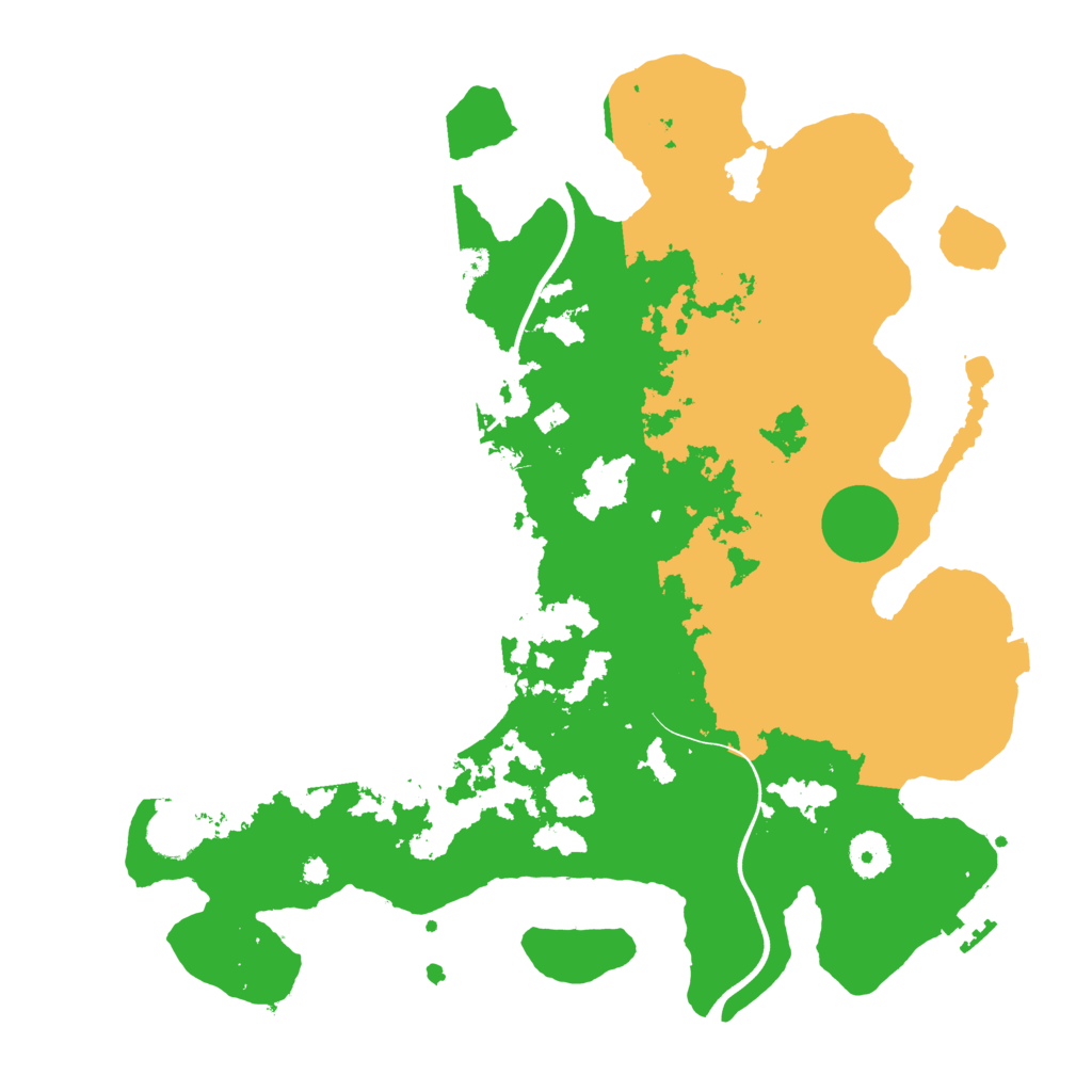 Biome Rust Map: Procedural Map, Size: 3750, Seed: 1816368118
