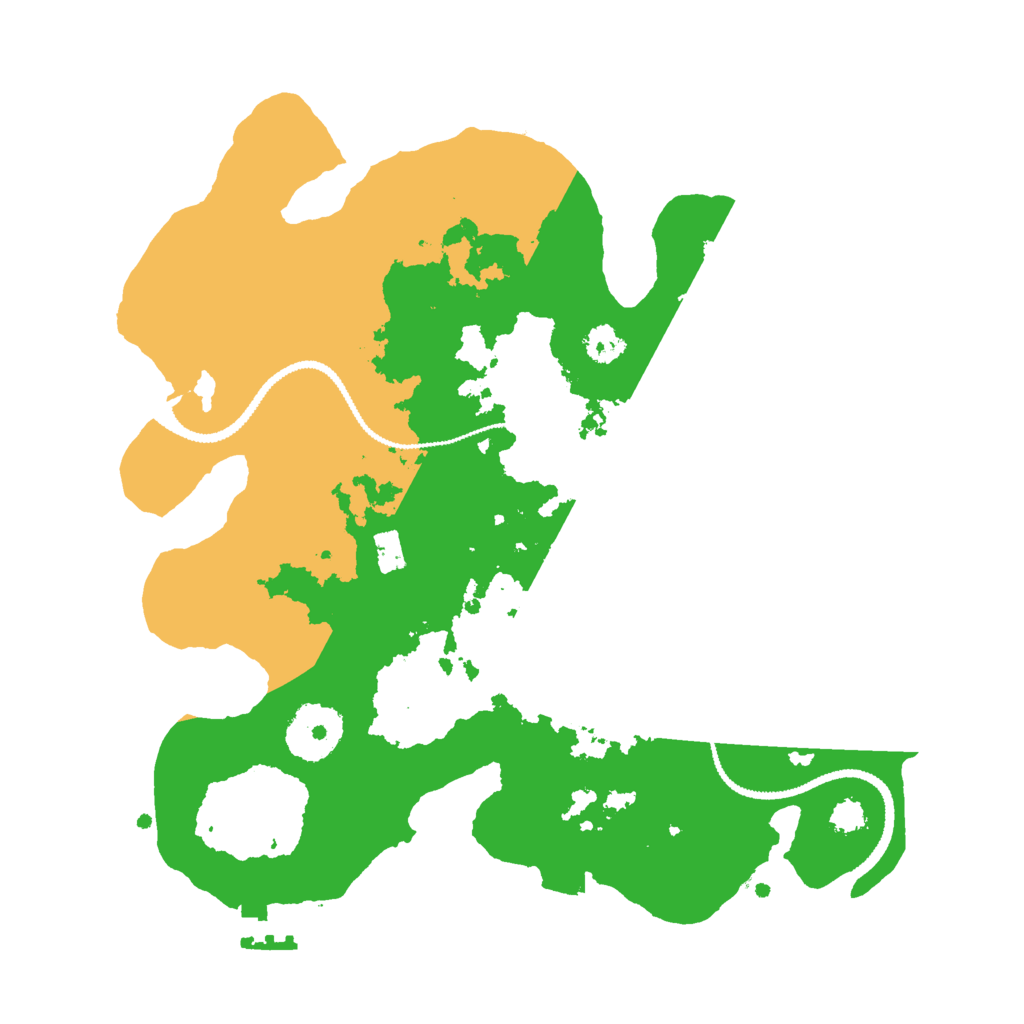 Biome Rust Map: Procedural Map, Size: 2750, Seed: 85000