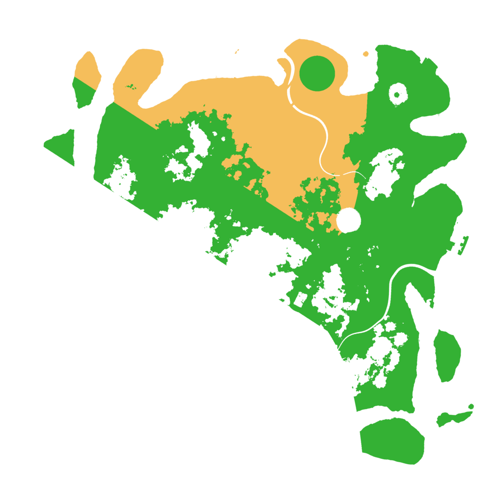 Biome Rust Map: Procedural Map, Size: 3750, Seed: 1442054026