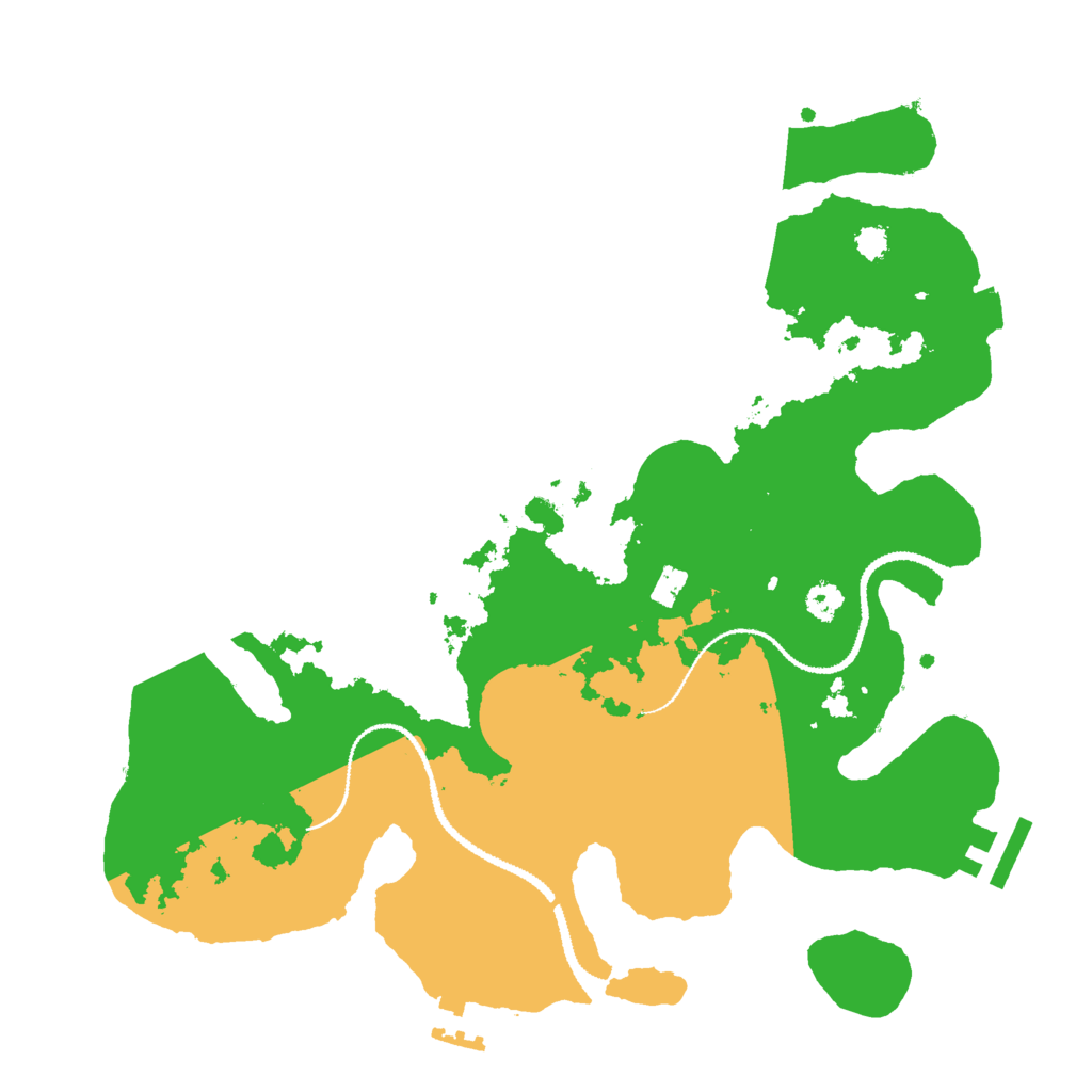 Biome Rust Map: Procedural Map, Size: 3000, Seed: 753424545