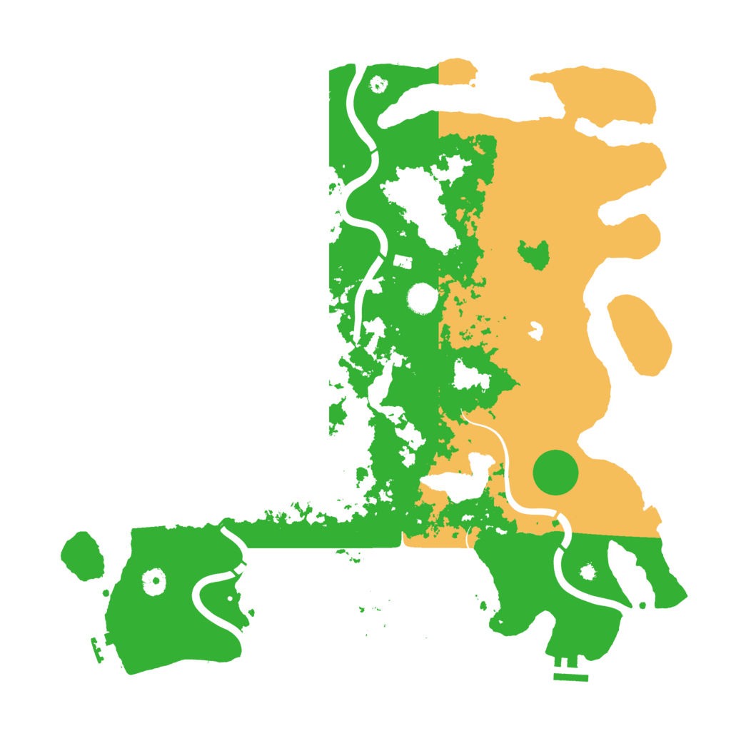 Biome Rust Map: Procedural Map, Size: 4250, Seed: 1413593177