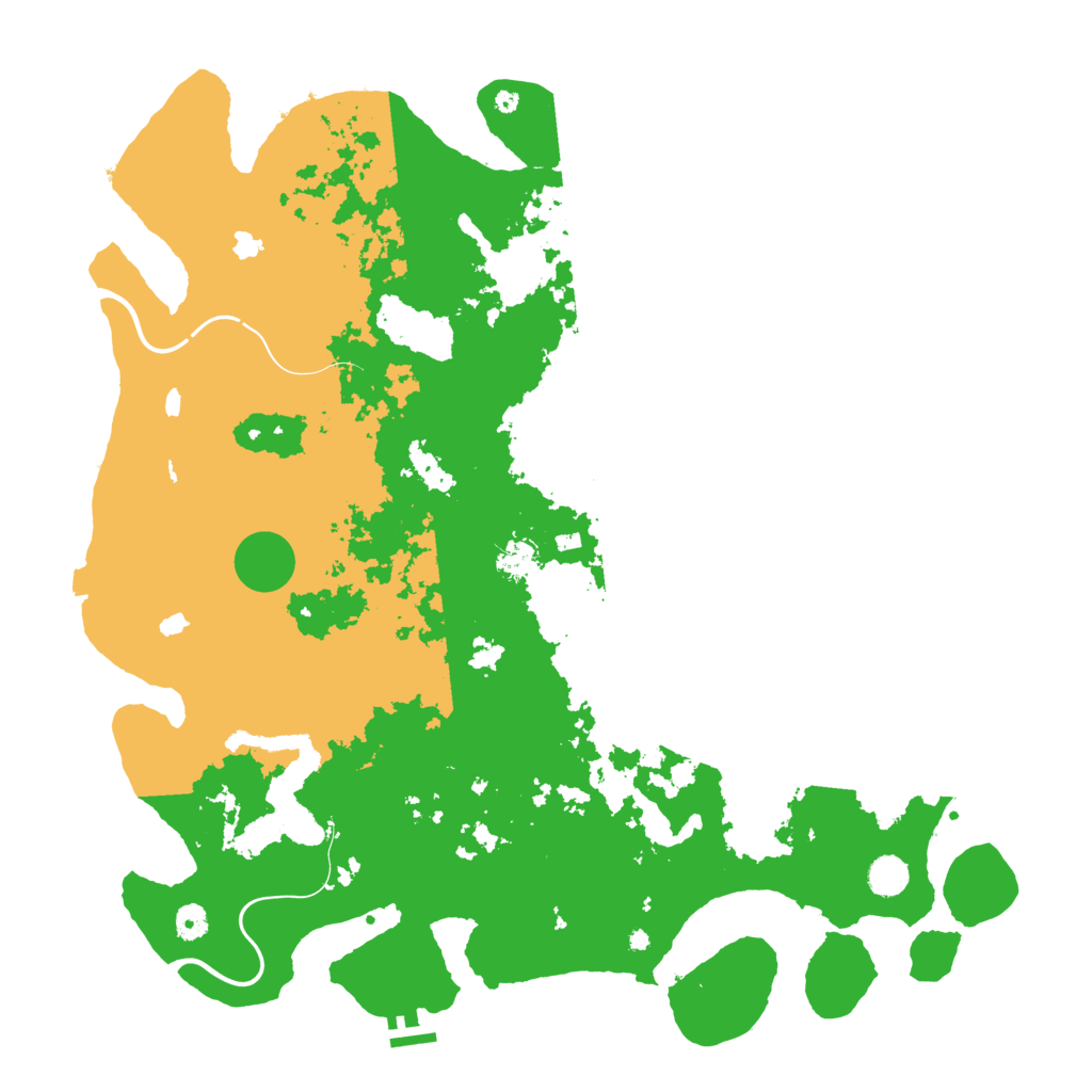 Biome Rust Map: Procedural Map, Size: 4750, Seed: 955738913