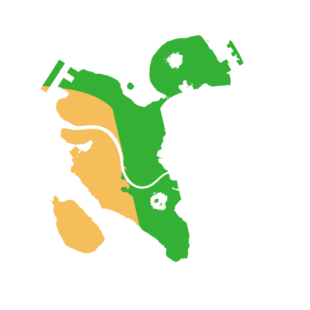 Biome Rust Map: Procedural Map, Size: 1800, Seed: 2017253555