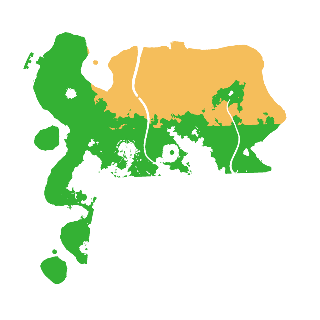 Biome Rust Map: Procedural Map, Size: 2700, Seed: 853559900