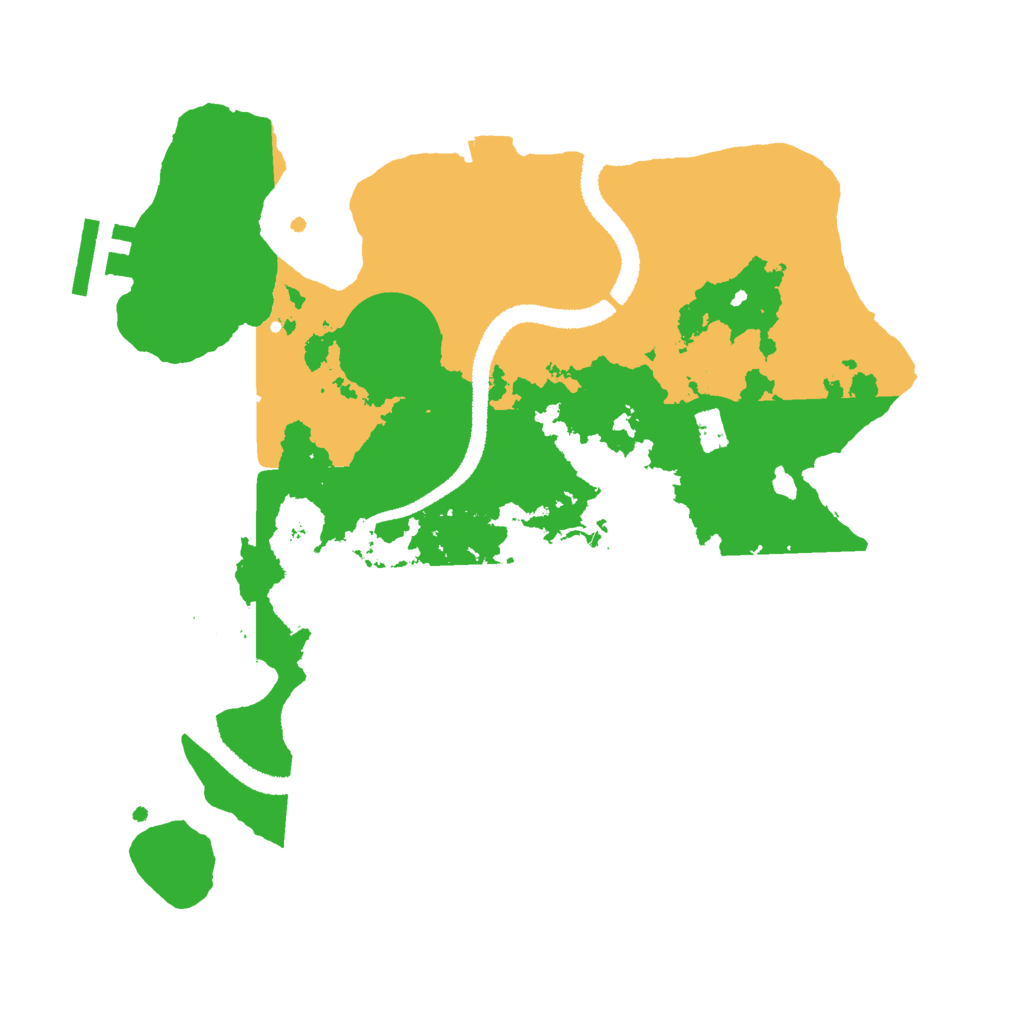 Biome Rust Map: Procedural Map, Size: 2700, Seed: 853559900