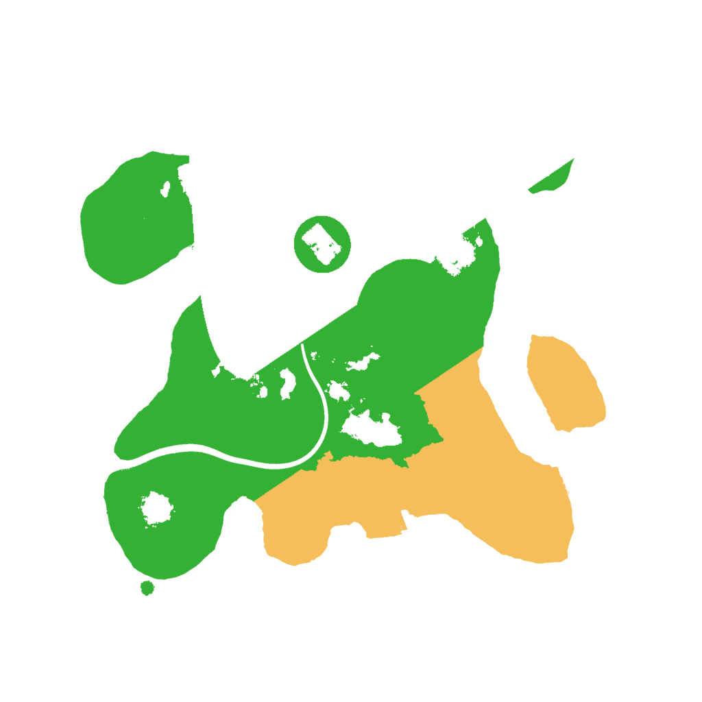 Biome Rust Map: Procedural Map, Size: 2000, Seed: 481540095