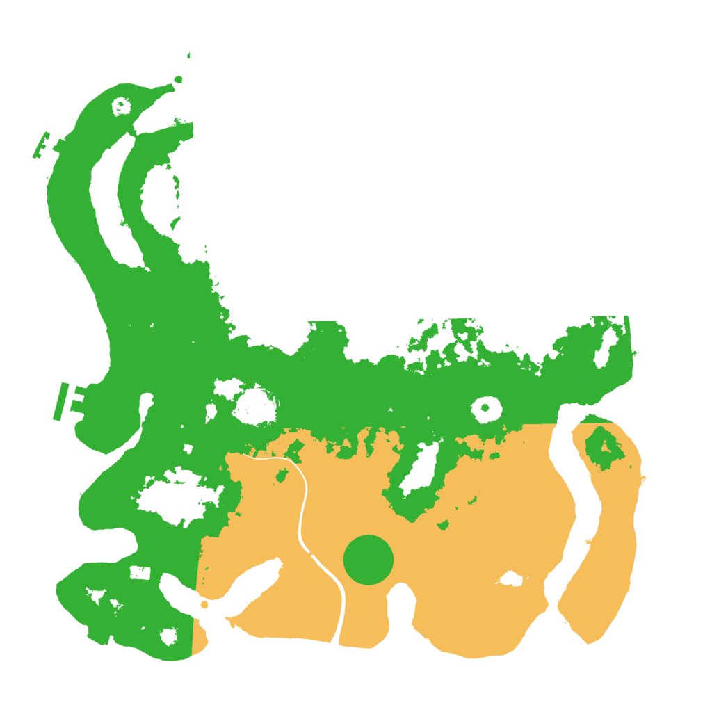 Biome Rust Map: Procedural Map, Size: 3750, Seed: 1665614995