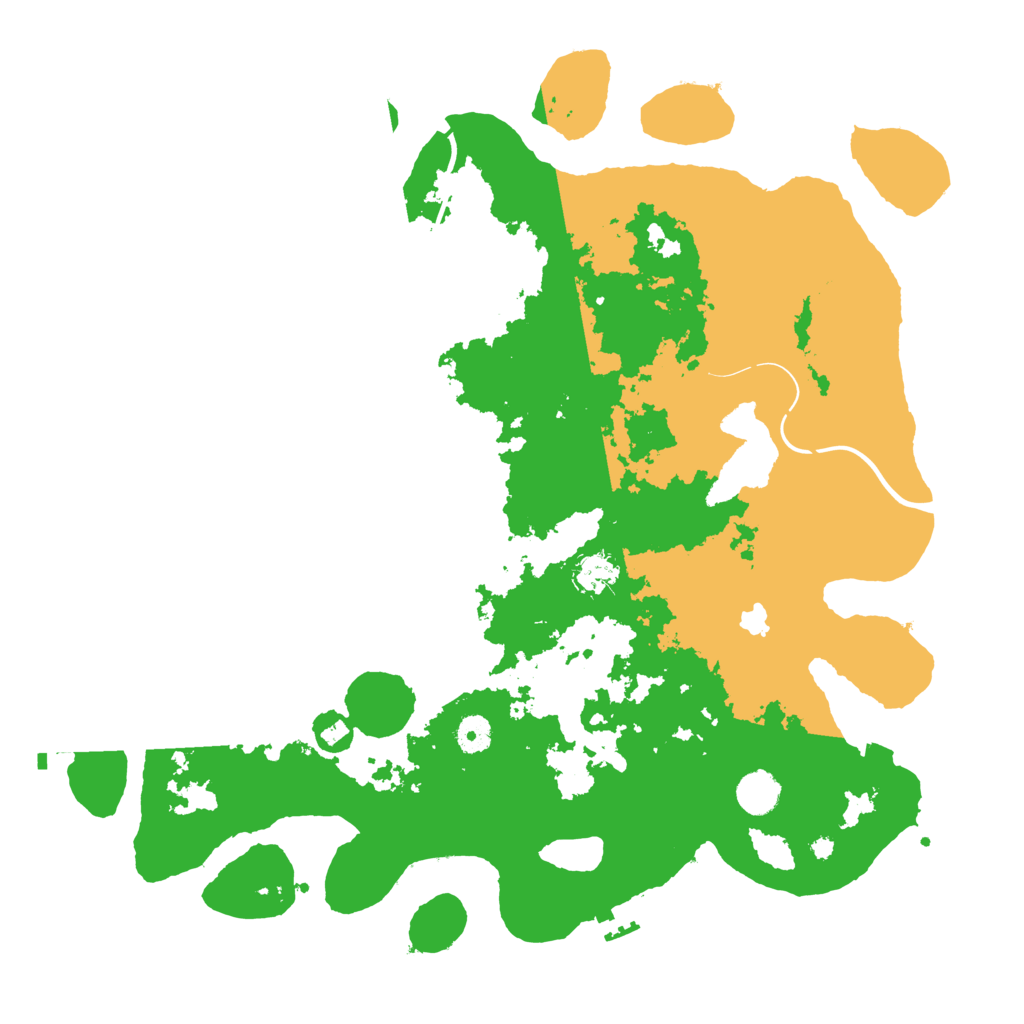 Biome Rust Map: Procedural Map, Size: 4250, Seed: 27080