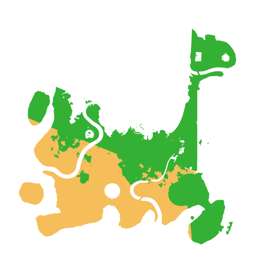 Biome Rust Map: Procedural Map, Size: 3000, Seed: 557