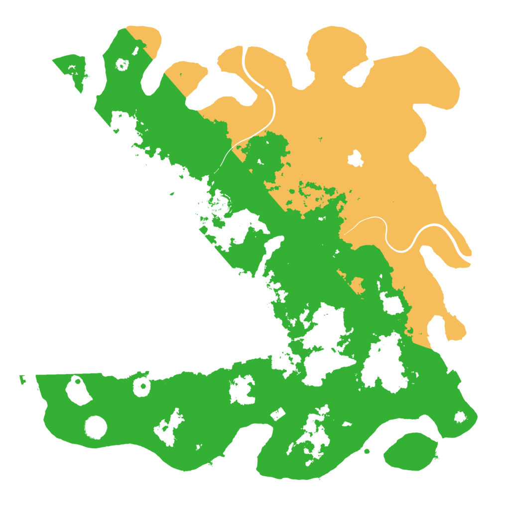 Biome Rust Map: Procedural Map, Size: 4000, Seed: 280529045