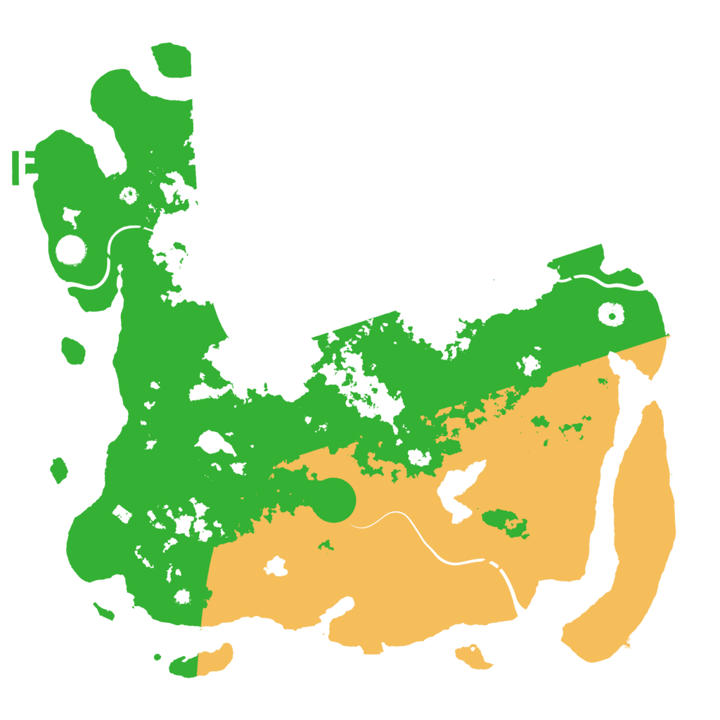 Biome Rust Map: Procedural Map, Size: 4250, Seed: 2139528838