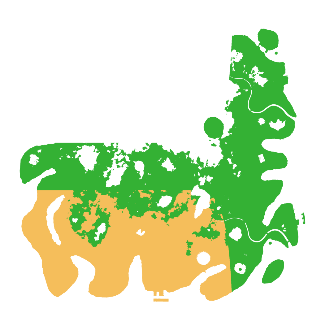 Biome Rust Map: Procedural Map, Size: 4250, Seed: 1064408478