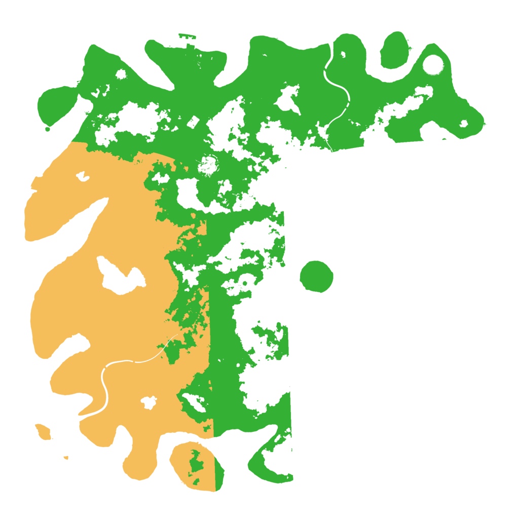 Biome Rust Map: Procedural Map, Size: 4500, Seed: 1581129997