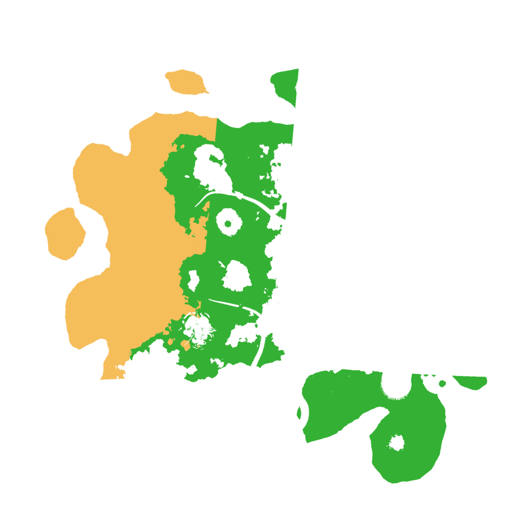 Biome Rust Map: Procedural Map, Size: 3000, Seed: 287825136