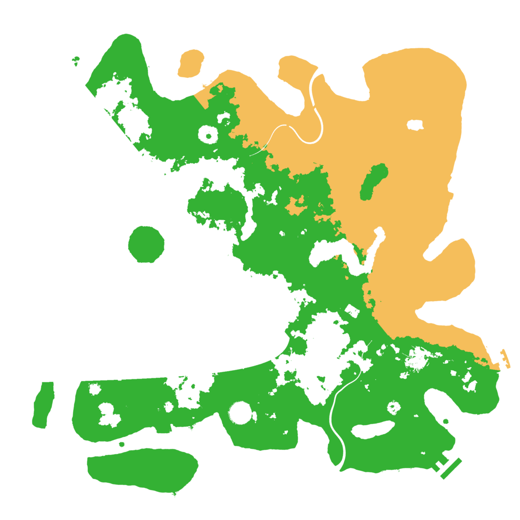 Biome Rust Map: Procedural Map, Size: 4000, Seed: 162880040