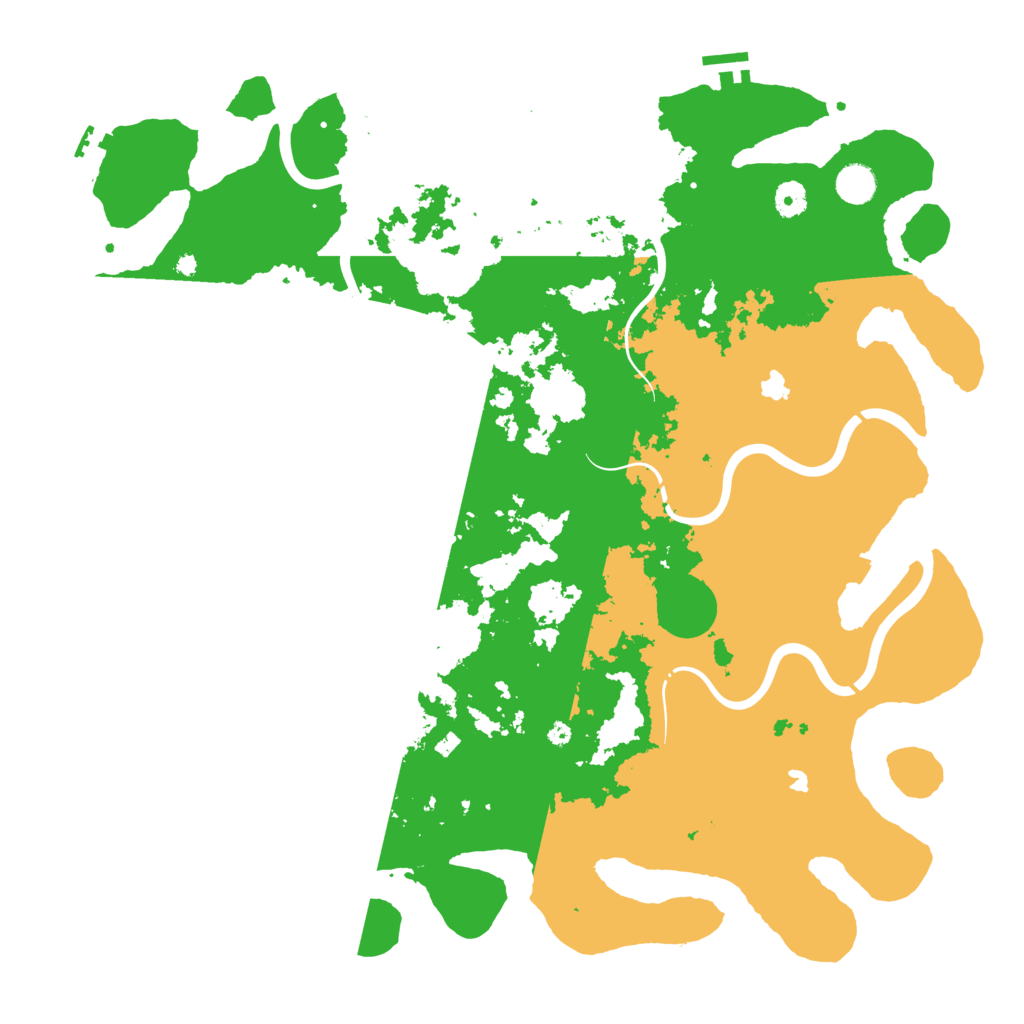 Biome Rust Map: Procedural Map, Size: 4500, Seed: 867047309