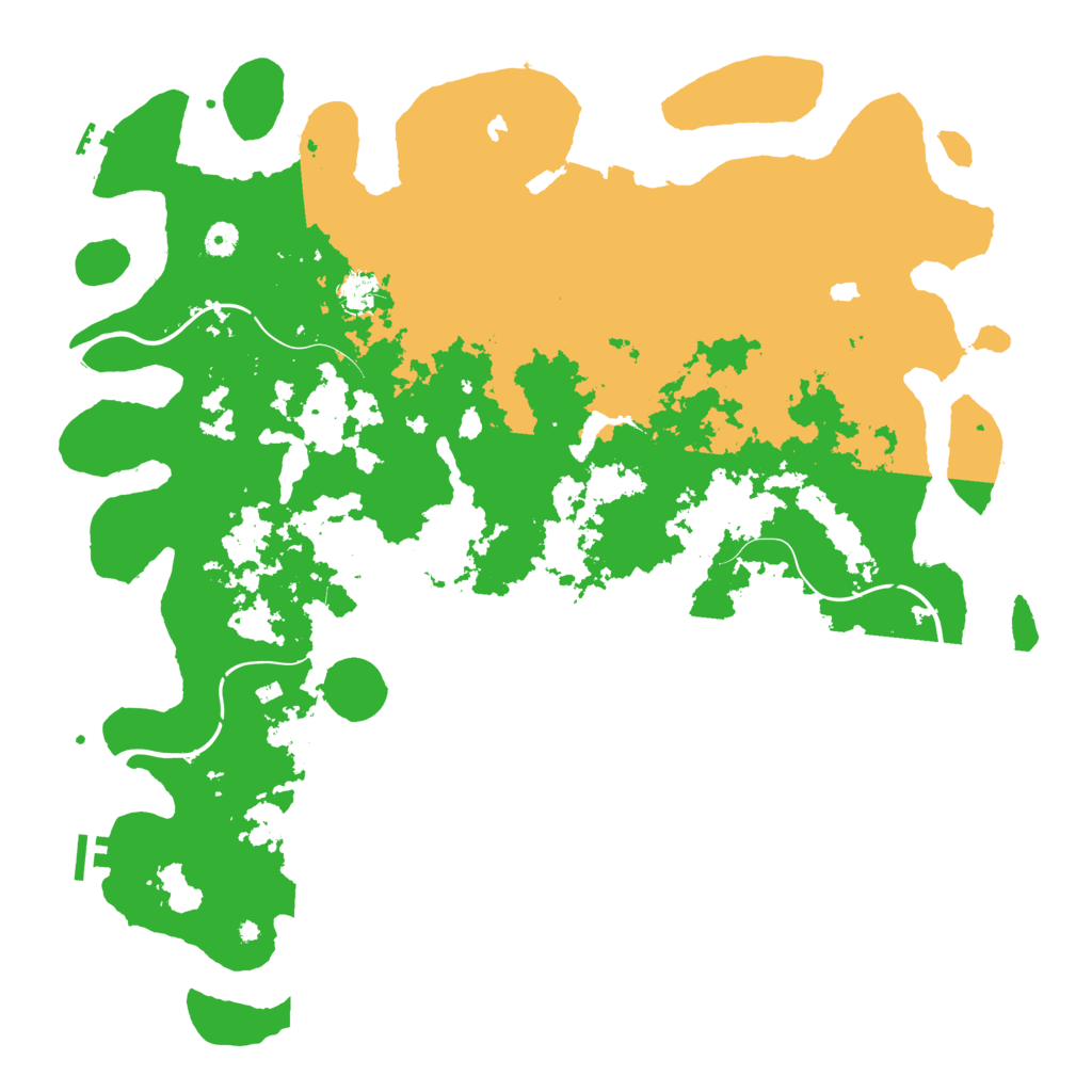 Biome Rust Map: Procedural Map, Size: 4800, Seed: 23052004
