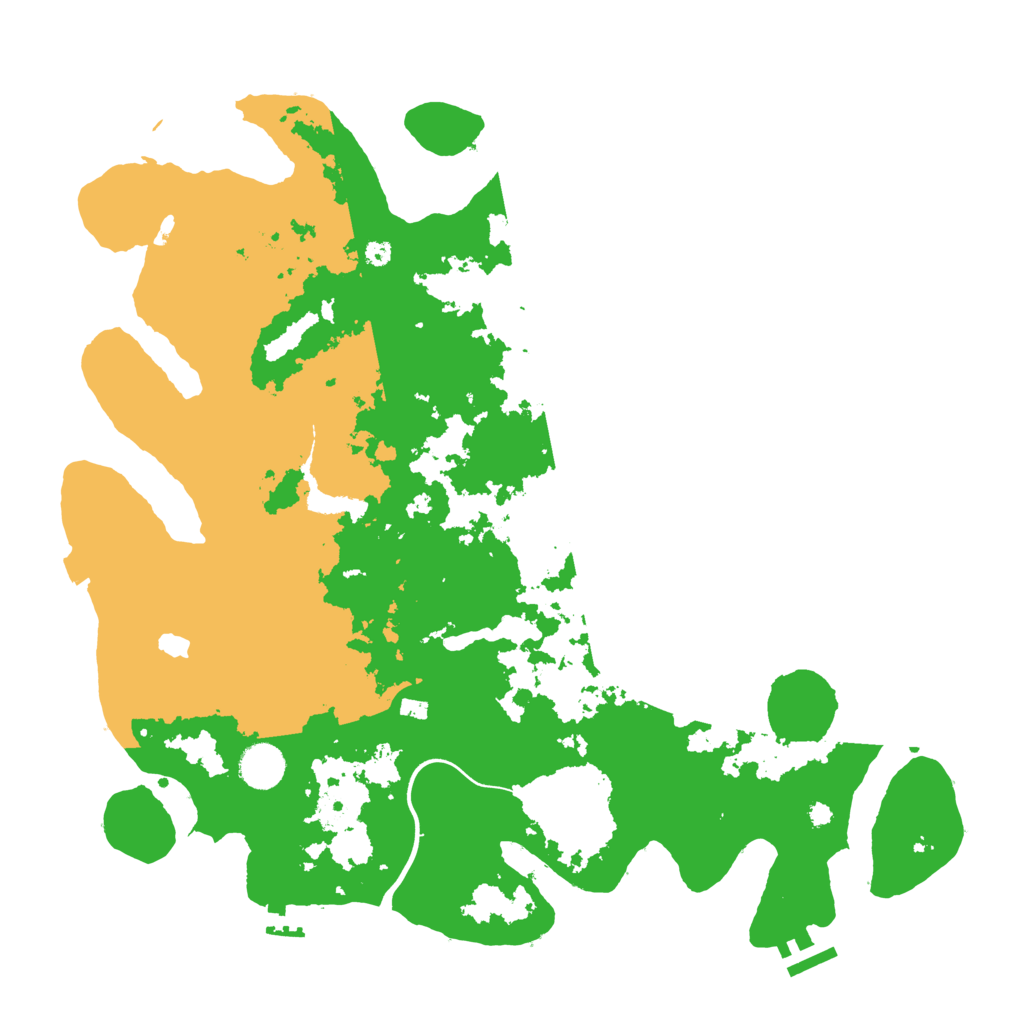 Biome Rust Map: Procedural Map, Size: 4000, Seed: 20250327