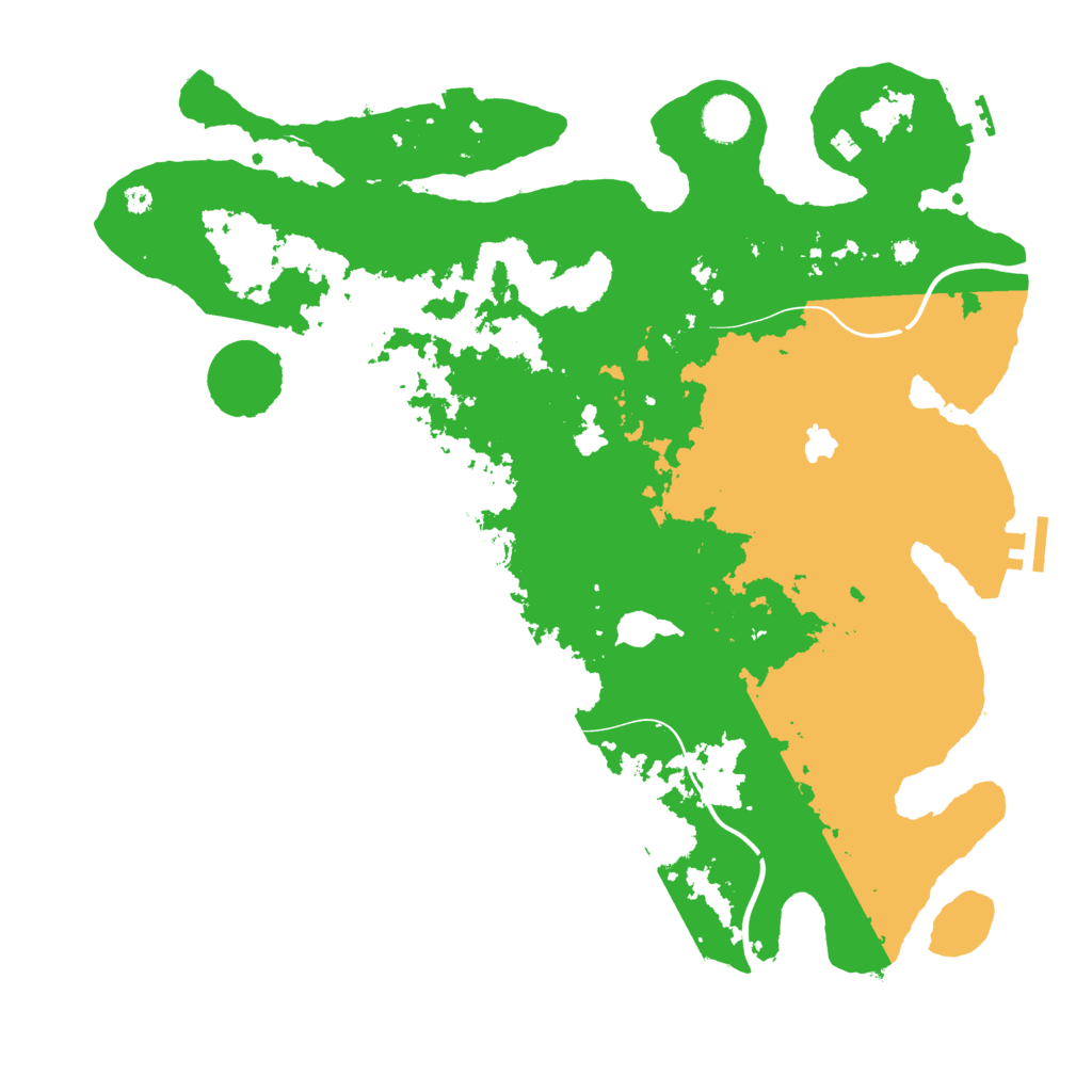 Biome Rust Map: Procedural Map, Size: 4000, Seed: 1308275990