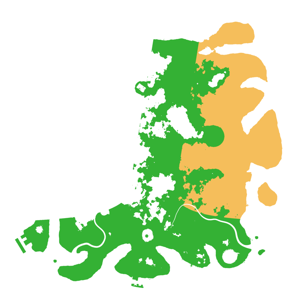 Biome Rust Map: Procedural Map, Size: 3750, Seed: 953526312