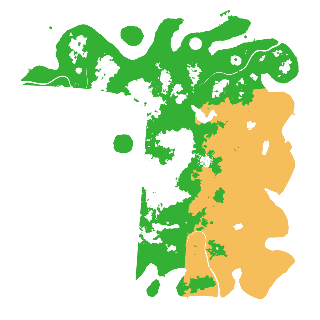 Biome Rust Map: Procedural Map, Size: 4500, Seed: 478014314