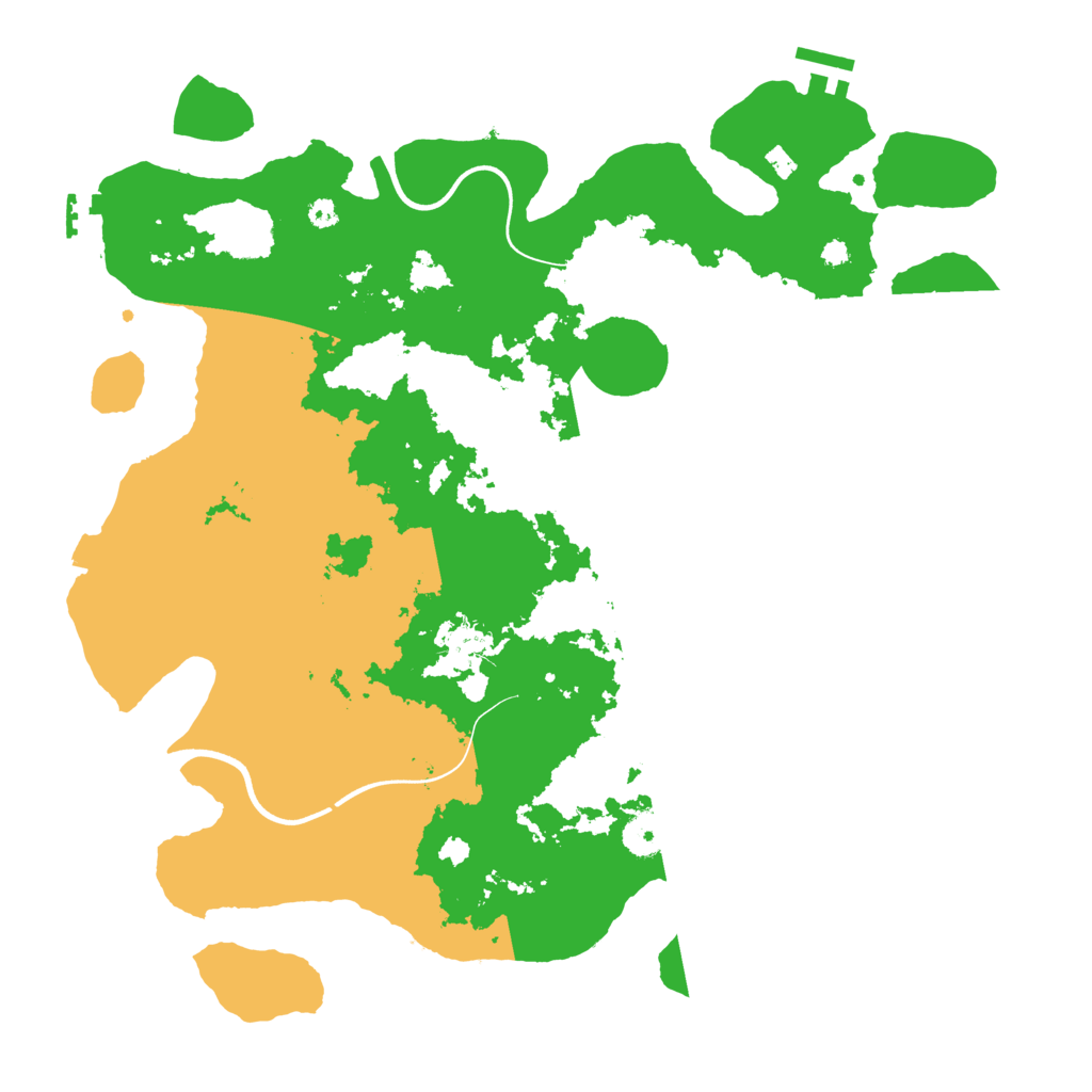 Biome Rust Map: Procedural Map, Size: 3750, Seed: 1999763863