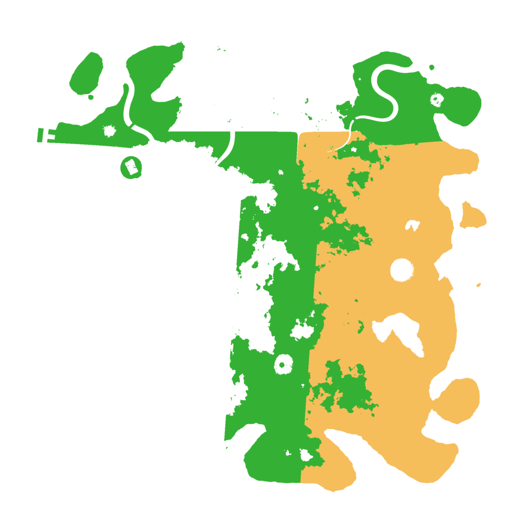 Biome Rust Map: Procedural Map, Size: 4000, Seed: 1928800231